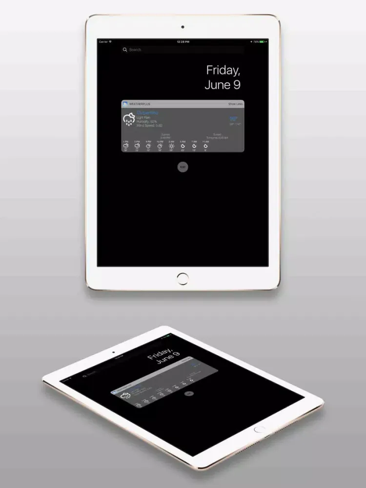 Capturas de pantalla de Weather Plus - Weather Updates iPad 