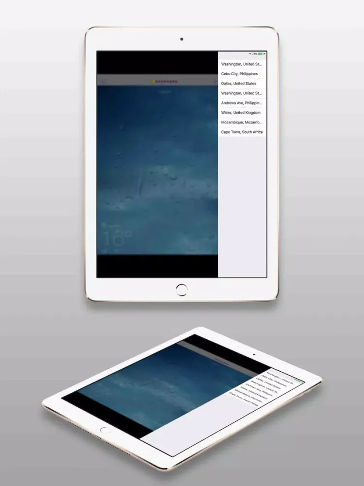Capturas de pantalla de Weather Plus - Weather Updates iPad 