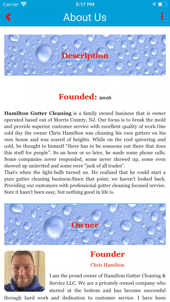 Tangkapan layar Hamilton Gutter Cleaning