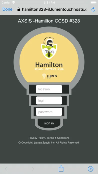 Capturas de tela do Hamilton School District 328