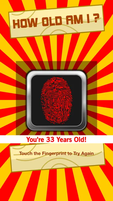How Old Am I - Age Guess Scanner Fingerprint Touch Test Booth HD + Ekran Görüntüleri