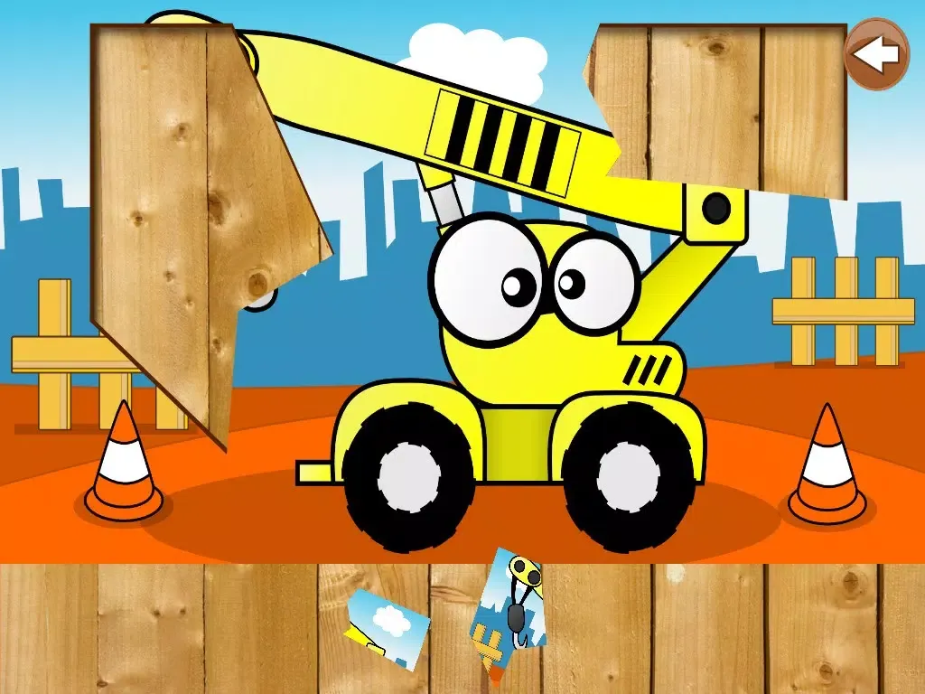 Construction Puzzle for Kids iPad  Screenshots