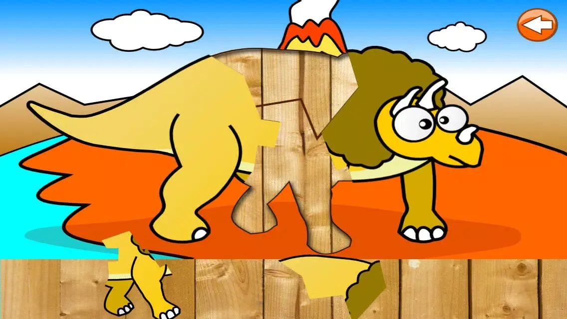 صور Dinosaur Puzzle for Kids