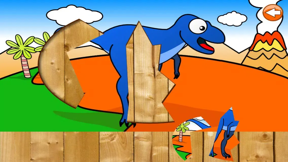 صور Dinosaur Puzzle for Kids