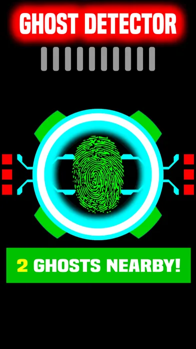 Tangkapan layar Ghost Detector - Find Ghosts Fingerprint Scanner Pro HD +