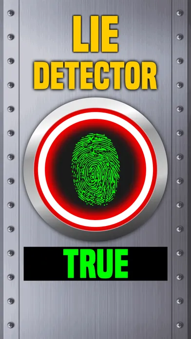 Lie Detector Fingerprint Scanner Truth or Lying Touch Test HD + Screenshots