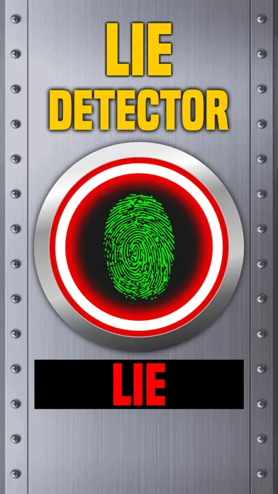 Lie Detector Fingerprint Scanner Truth or Lying Touch Test HD + Screenshots