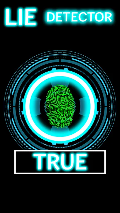 Capturas de pantalla de Lie Detector Fingerprint Test Truth or Lying Touch Scanner HD +