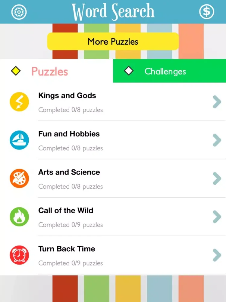 Скриншоты Word Search - Find the Hidden Words Puzzle Game iPad 