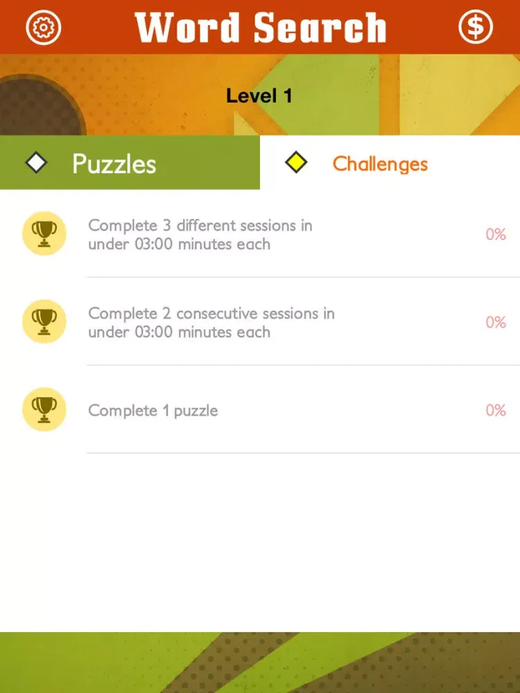Word Search Puzzle Game - Find the Words iPad  Screenshots