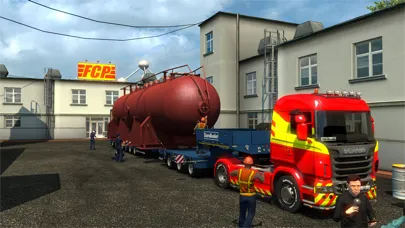 Euro Truck 3D Driving Sim应用截图