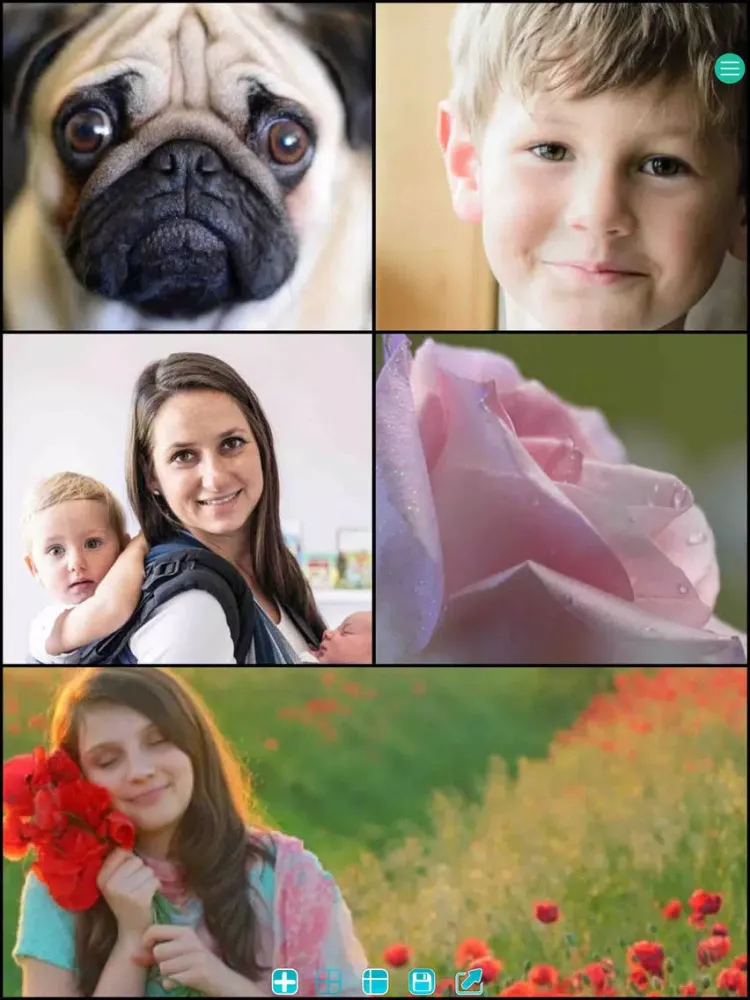 Скриншоты Image Collage - Photo Editor Collage Maker iPad 