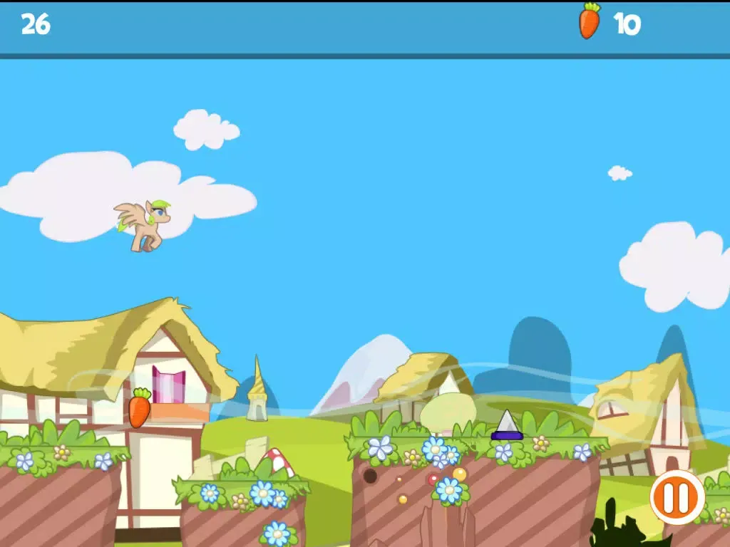 Cute Pony Friendship Run and Jump iPad  Ekran Görüntüleri