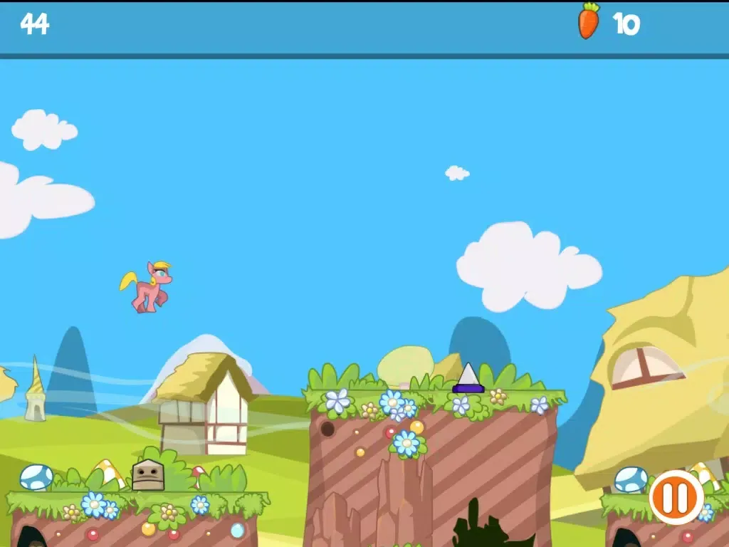 Cute Pony Friendship Run and Jump iPad  Ekran Görüntüleri