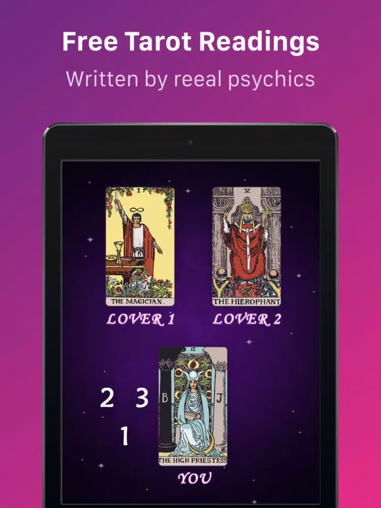 Zodiac Daily Horoscope & Tarot iPad  스크린샷