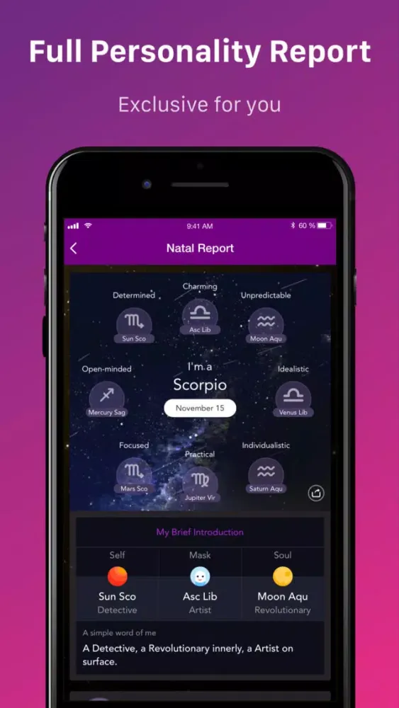Zodiac Daily Horoscope & Tarot 스크린샷