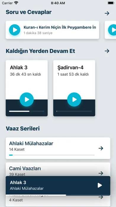 Cassette سکرین شاٹس