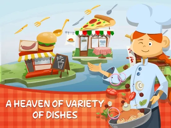 Ảnh chụp màn hình của Kitchen Fun - Chef Cooking Joy iPad 