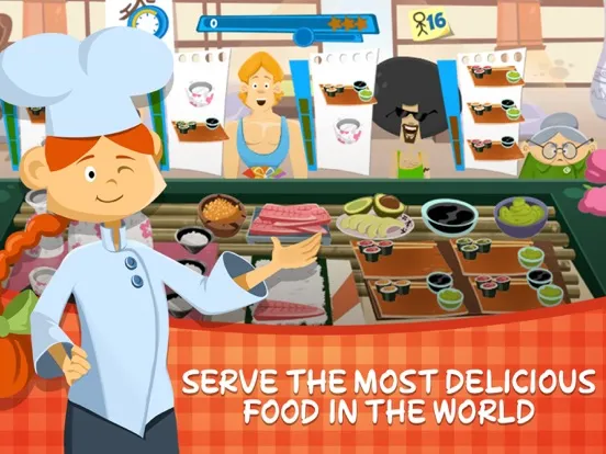 Ảnh chụp màn hình của Kitchen Fun - Chef Cooking Joy iPad 