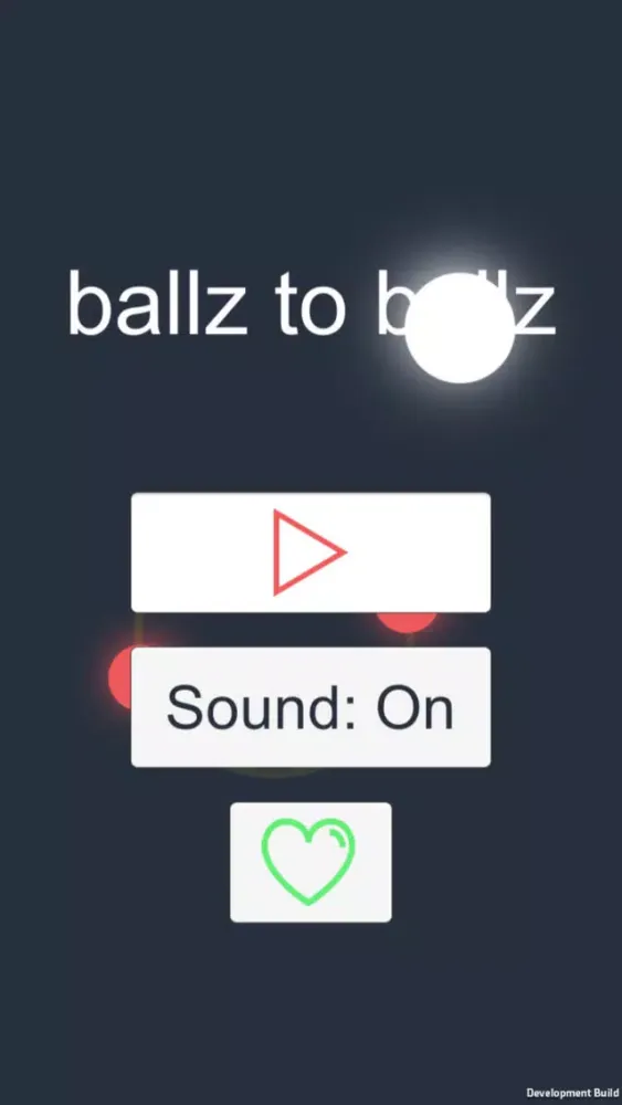 Ảnh chụp màn hình của ball to ballz