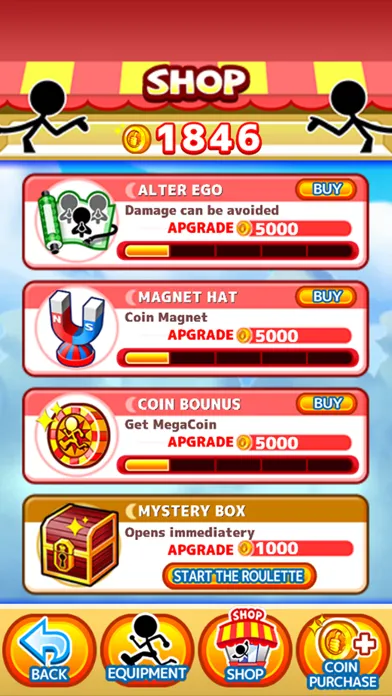 Tangkapan skrin RPS DASH - Free Run Game -