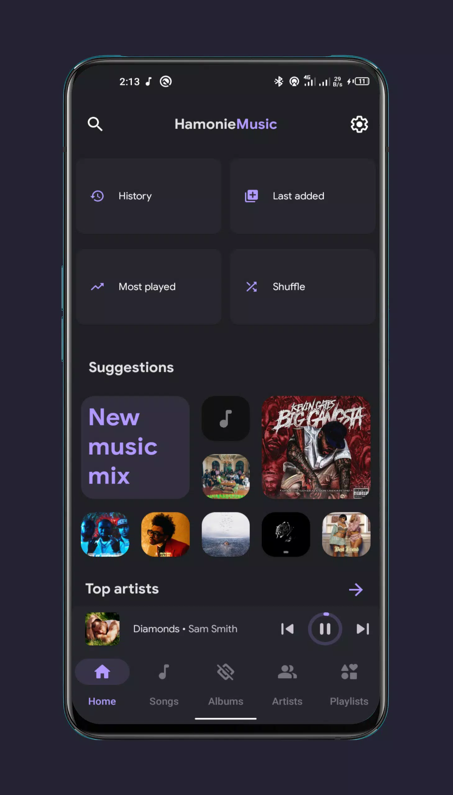 Hamonie Music Screenshots