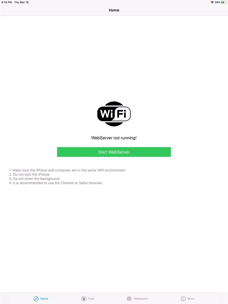 ShareMe (MiDrop): TransferFile iPad  Ekran Görüntüleri