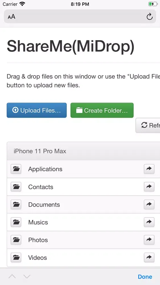 ShareMe (MiDrop): TransferFile Ekran Görüntüleri