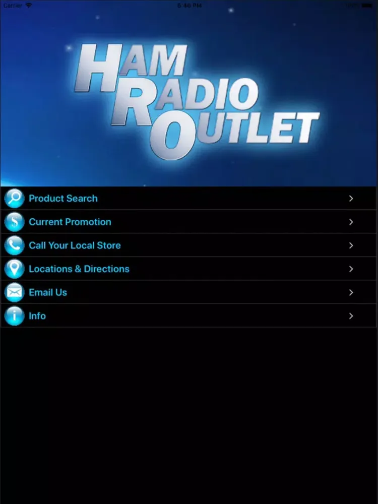 Ham Radio Outlet iPad 应用截图