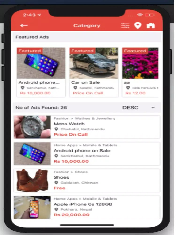 Hamro Collection: Buy and Sell iPad  স্ক্রিনশট