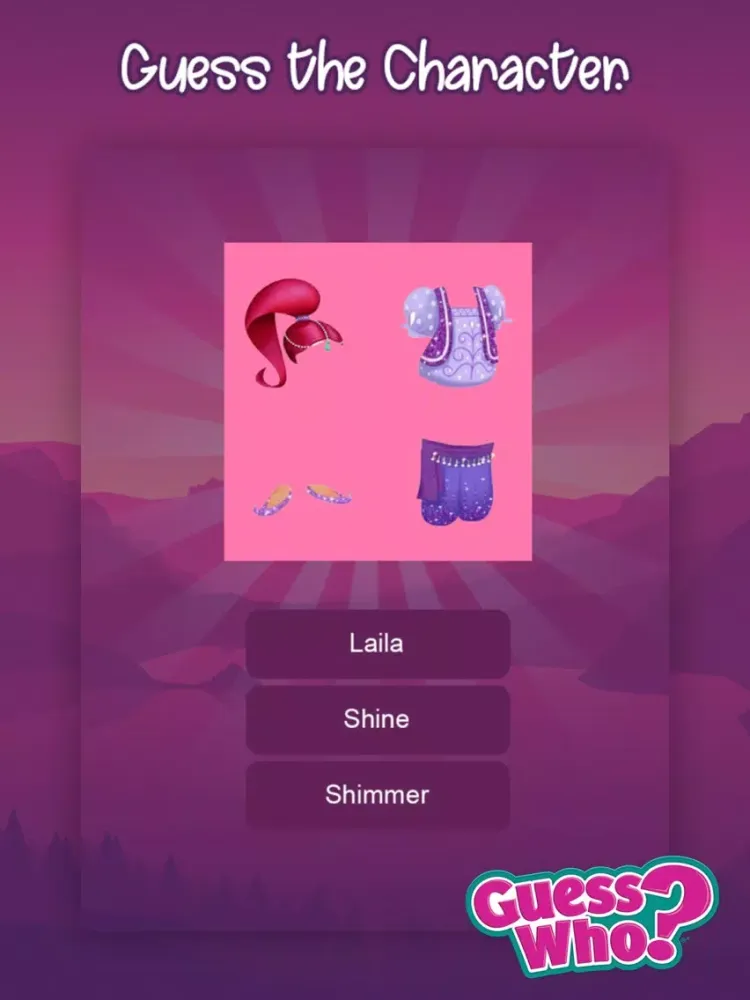 Quiz & Guess Shimmer and Shine iPad 应用截图