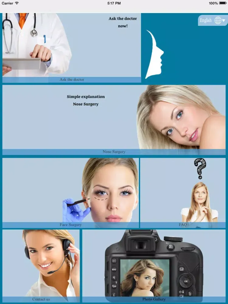 Captures d'écran de Beauty Nose and Face Surgeon iPad 