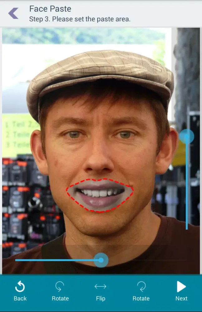 Capturas de pantalla de Face Paste