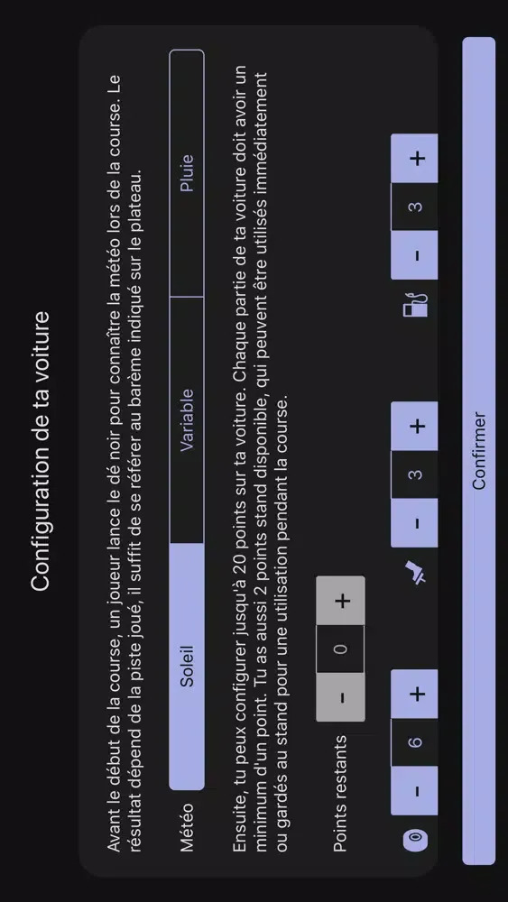 Screenshot di Formule Dé