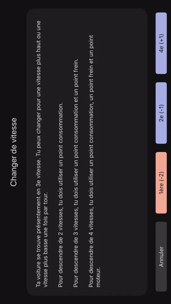 Screenshot di Formule Dé