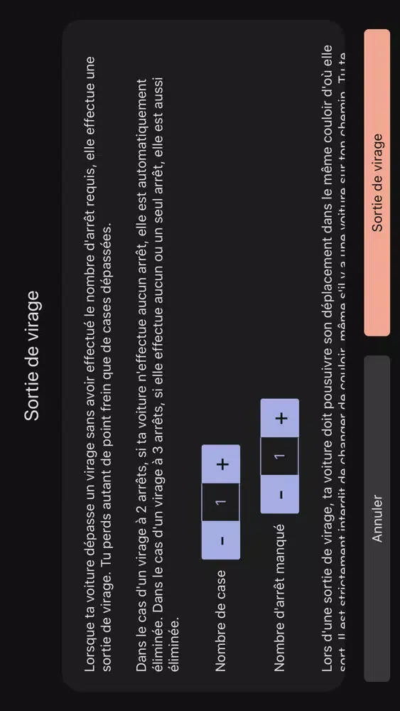 Screenshot di Formule Dé