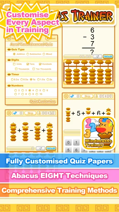 Mind Maths Trainer Screenshots