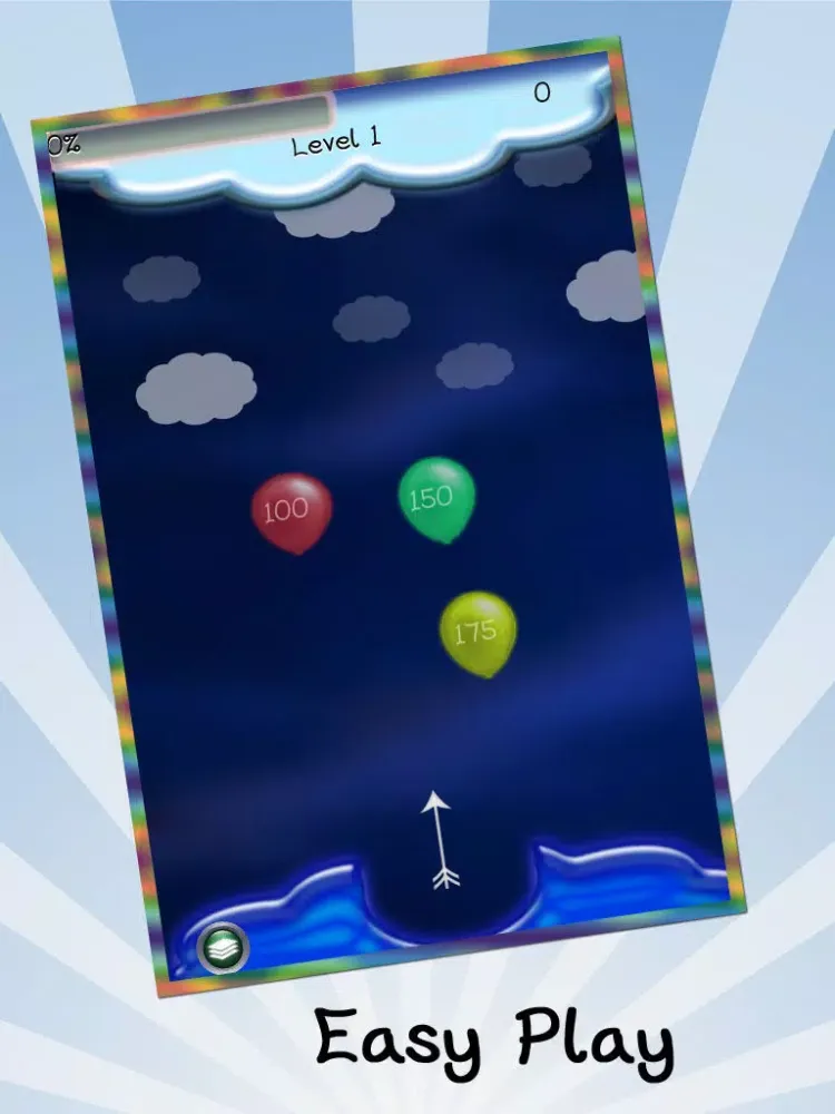 Capturas de tela do Arrows v.s Balloons Free iPad 