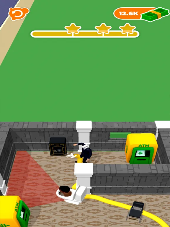 Cameraman Toilet Rush iPad 應用截圖