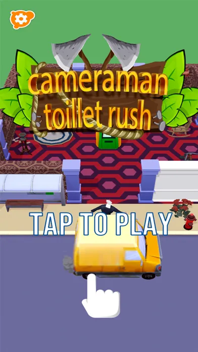 Cameraman Toilet Rush應用截圖