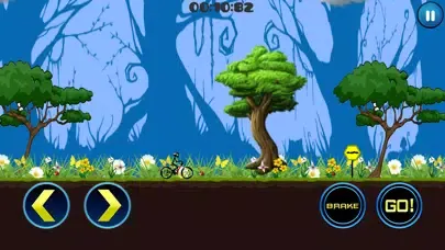 Capturas de tela do Stickman Mountain Bike Rider: Downhill Bike Stunts