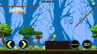 Capturas de tela do Stickman Mountain Bike Rider: Downhill Bike Stunts