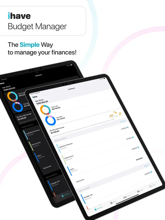 صور ihave - Budget Manager iPad 