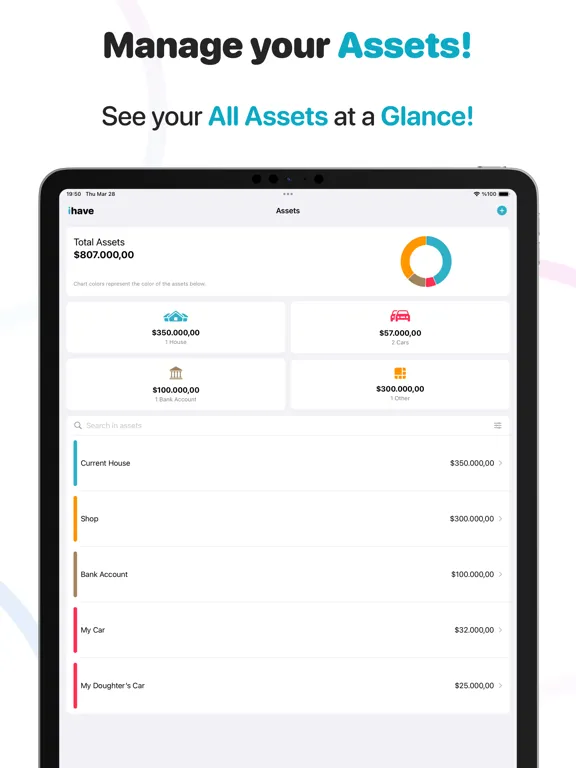 صور ihave - Budget Manager iPad 
