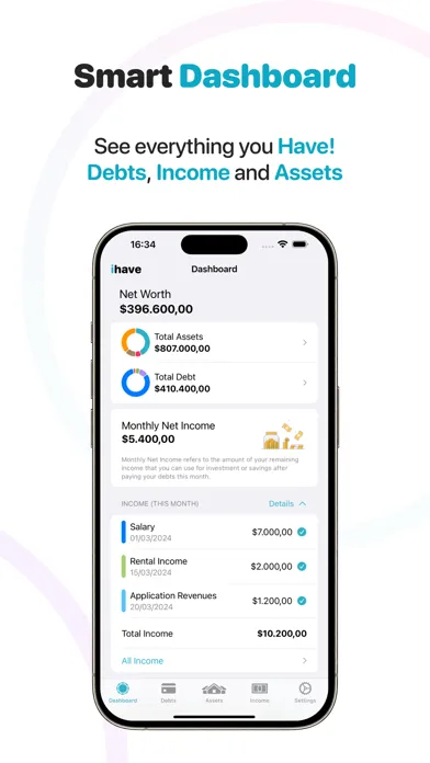 صور ihave - Budget Manager