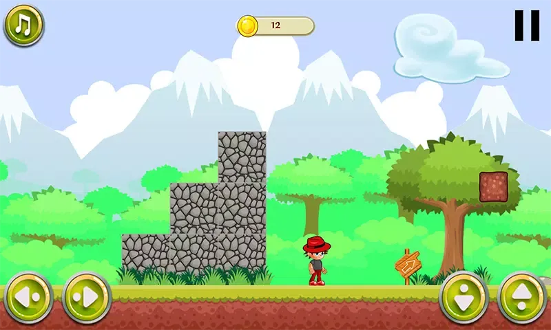 Ảnh chụp màn hình của Amazing Super Adventure Hero
