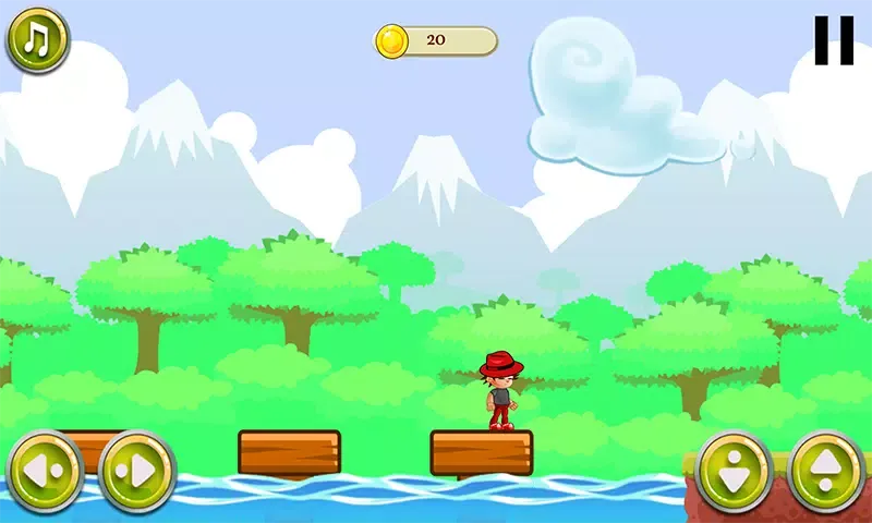 Ảnh chụp màn hình của Amazing Super Adventure Hero