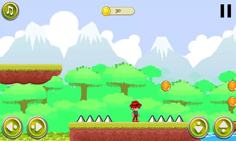 Ảnh chụp màn hình của Amazing Super Adventure Hero