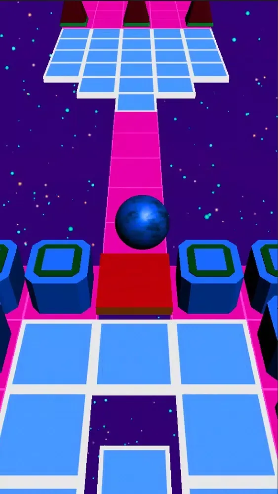 ภาพหน้าจอของ Crazy Ball Master Tricky Way