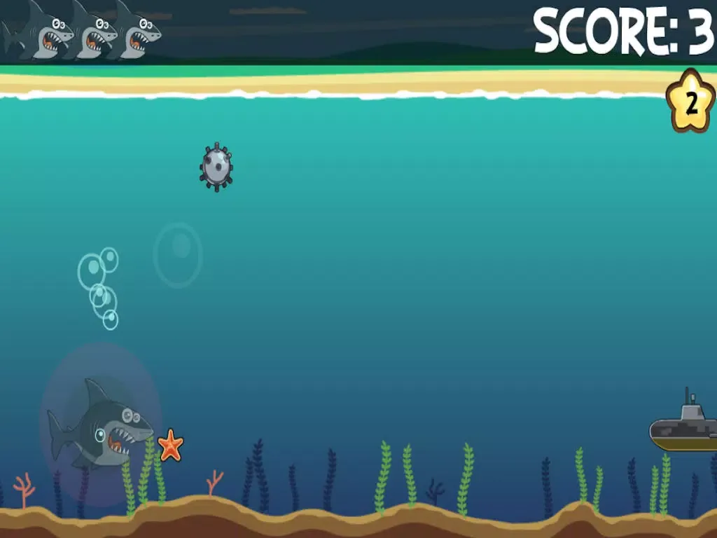 Sharks Journey in Sea iPad  স্ক্রিনশট